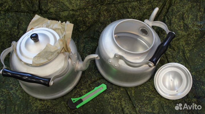 Чайник СССР 5 литров новый алюминиевый