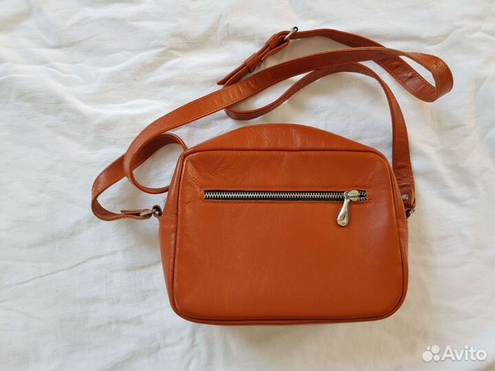 Сумка кросс боди кожаная