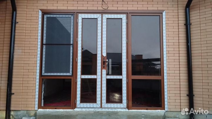 Пластиковые и алюминиевые окна и двери на заказ