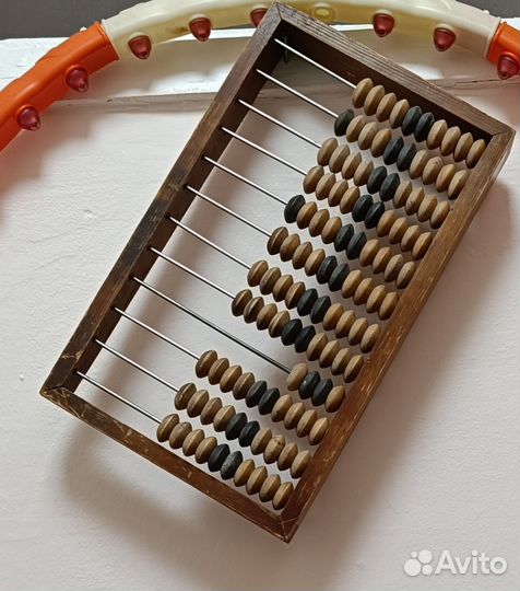 Счеты деревянные бухгалтерские СССР