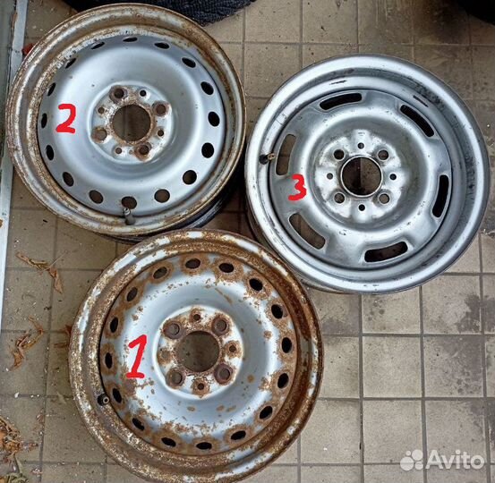 Диск штампованный R13 Ваз LADA