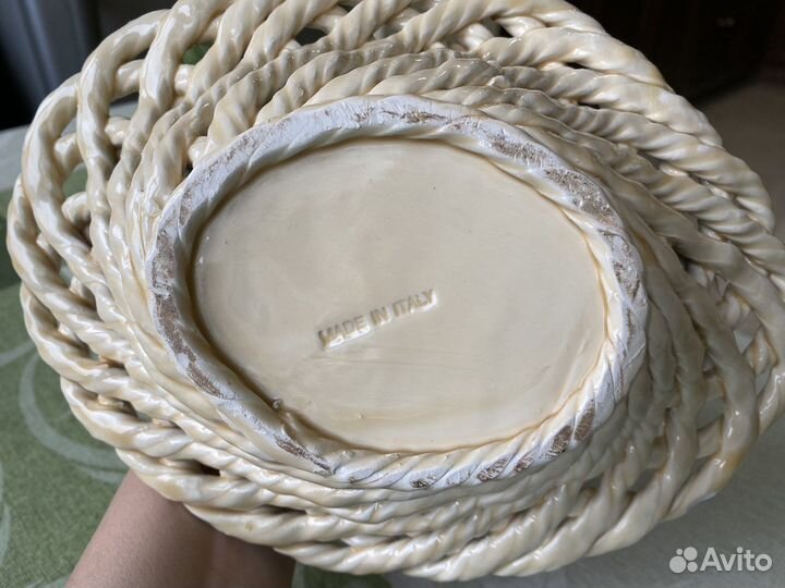 Ваза керамика Италия