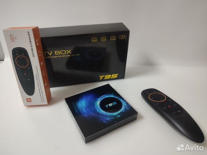 Android TV приставка 4K / SMART TV box / 4/32