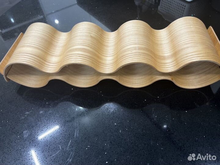 Подставка для бутылок деревянная