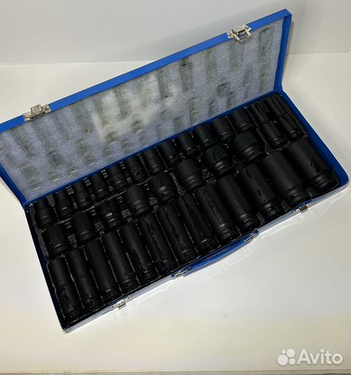 Набор ударных головок 1/2