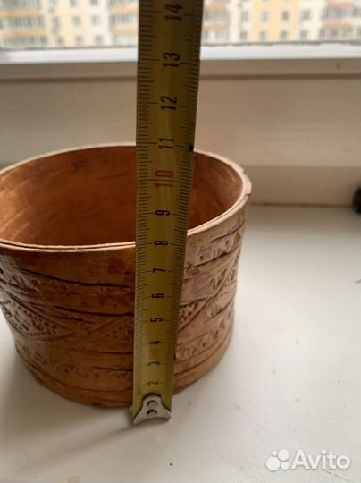 Туесок из коры берёзы СССР