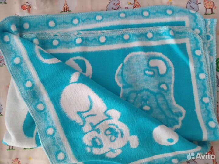 Одеяло байковое детское 100*120