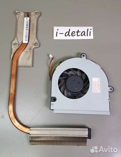 Система охлаждения для Asus X53 с процессором