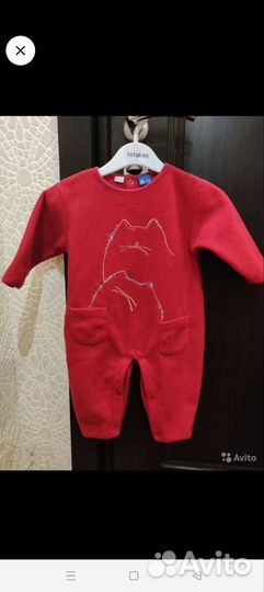 Флисовый комбинезон