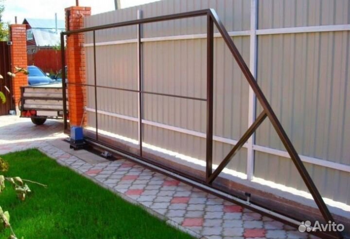 Ворота под ключ