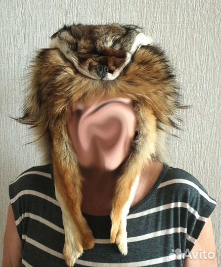 Шапка (Натуральная рысь)