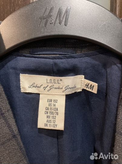 Пиджак H&M Школьная Форма