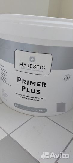 Остатки краски и грунта Majestic