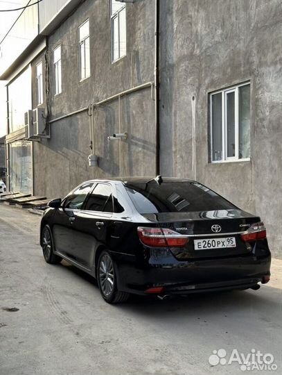 Чёрные стёкла на camry +установка