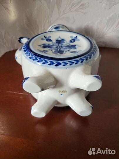 Гжель СССР посуда