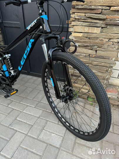 Новые двухподвесные 27.5 колеса,рама 15