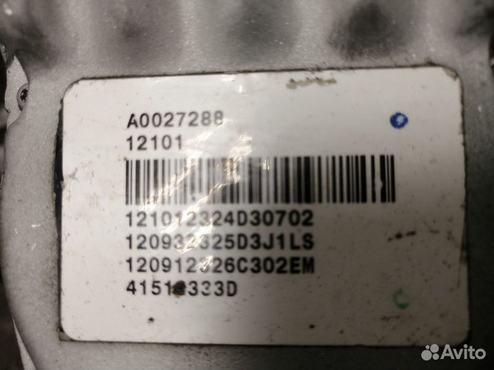 Электродвигатель рулевой рейки с эбу (LHD)