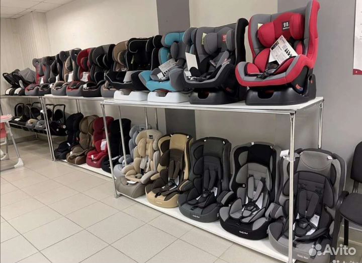 Автокресло 9-36 кг новое удобное мягкое