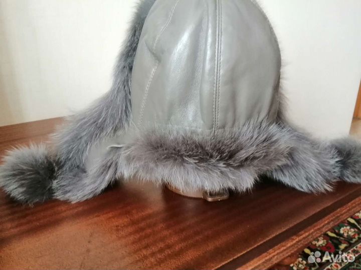 Шапка ушанка женская