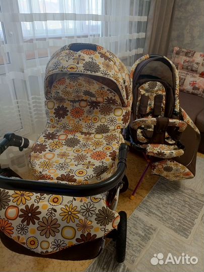Коляска 2 в 1 бу
