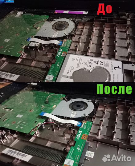 Ремонт/ обслуживание/ модернизация Ноутбуков и Пк