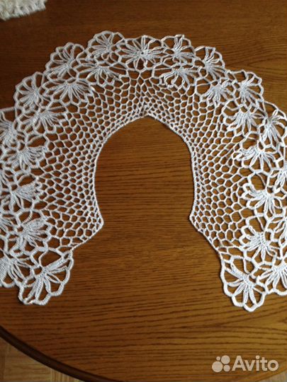 Салфетки.Воротник. Ручная работа,кружево