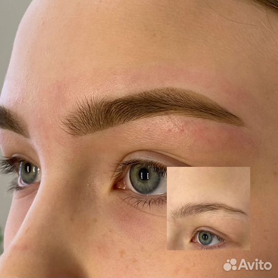 Оформление бровей