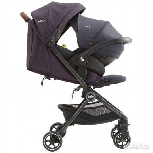 Коляска Joie Pact Lilac стильная прогулочная