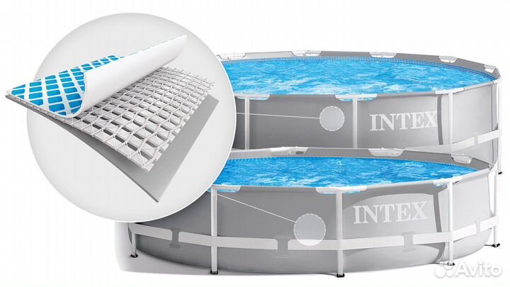 Бассейн каркасный Intex PrismFrame