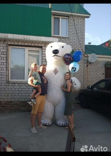 Большая Белая Мишка, Поздравление с днём рождения