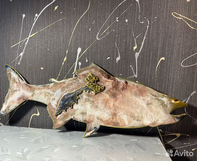 Рыба 60см.эпоксидная смола