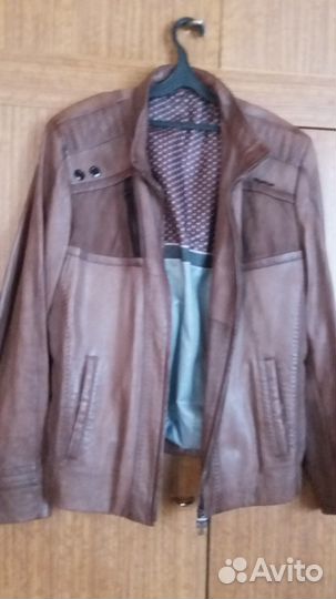 Куртка мужская нат. кожа весна - осень