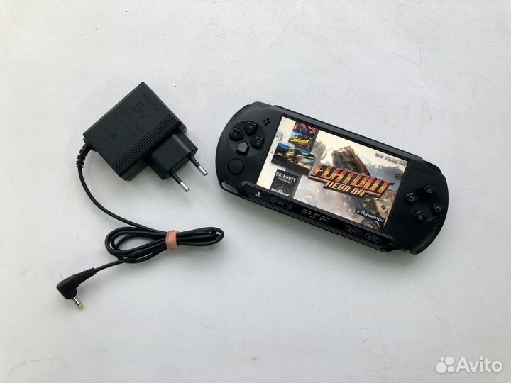 PSP 1008 Black(Прош./45игр/GTA/Minecraft/4 часа)