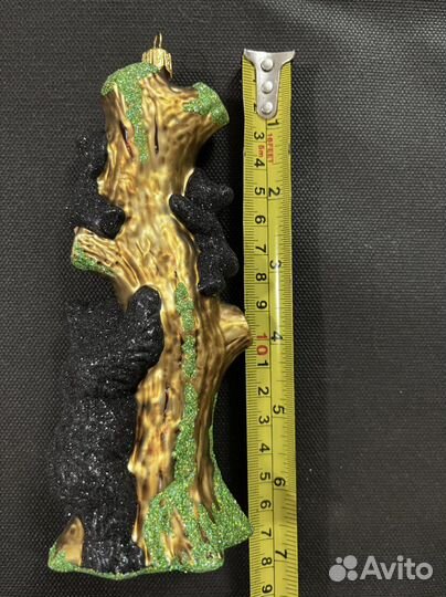 Ёлочная игрушка медведи