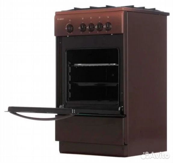 Газовая плита gefest 3200-08 К19, коричневый