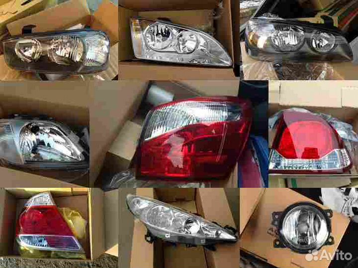 Фара правая C мотором для volvo S40 (2008-2023)