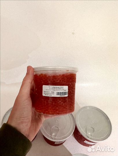 Красная икра горбуши 2023г в наличии