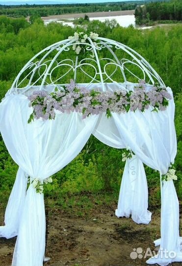 Арка свадебная куполом разборная