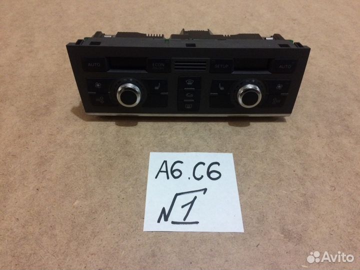 Блок управления климатом Audi A6 C6 4F1820043J