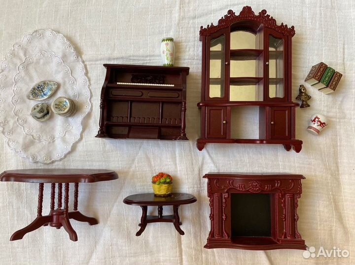 Кукольный домик мебель deagostini ашет деагостини