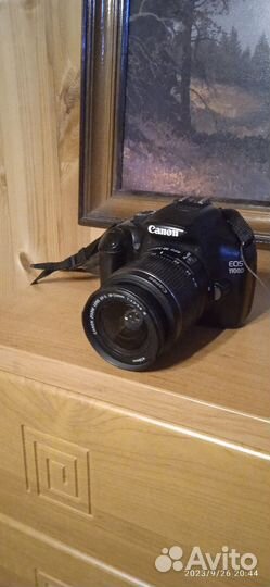Зеркальный фотоаппарат canon eos 1100d