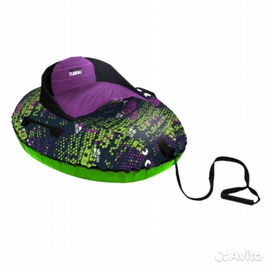 Тюбинг ватрушка Ника машинка 95 см со спинкой