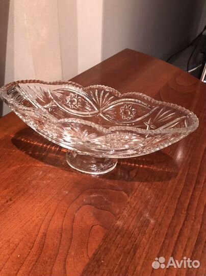Хрустальная вазочка СССР