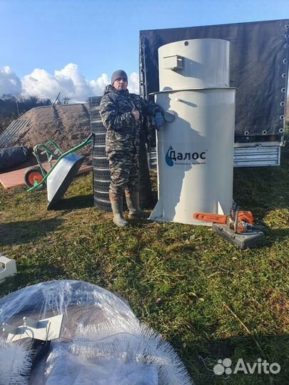 Септик установка, монтаж автономных канализаций