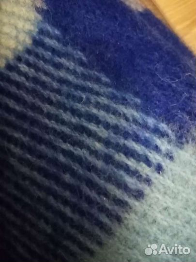 Плед шерстяной