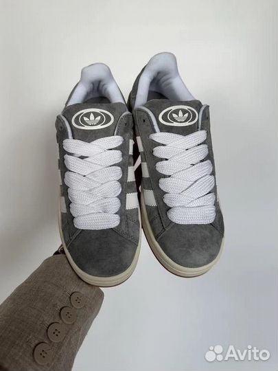 Adidas campus 00s серые