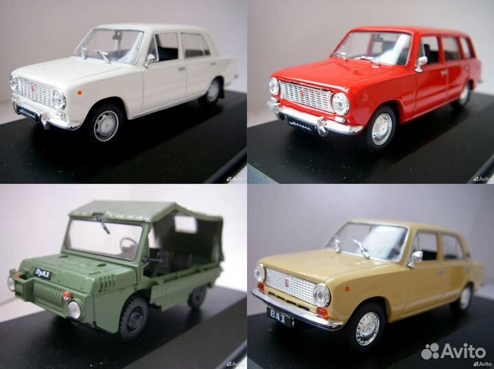 Легендарные автомобили СССР, Модели авто