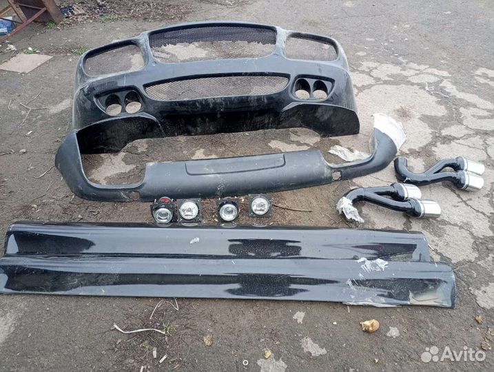 Обвес и диски на Porsche