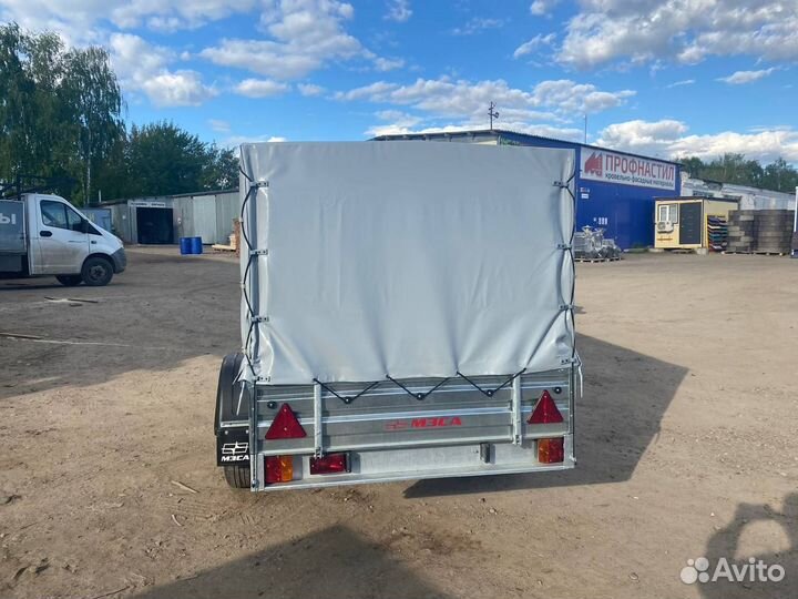 Прицеп автомобильный с тентом 110 см от мзса