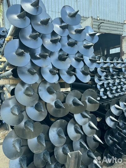 Фундамент на винтовых сваях